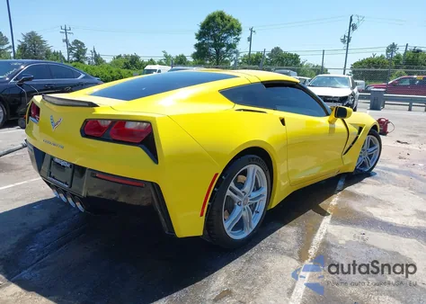 2016 Chevrolet Corvette Stingray из США, поврежденный, VIN 1G1YB2D77G5111974
